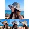 Summer Sun Protection Wide Brim Cap With Breathable Cotton Polyester Fabric For Outdoor Travelers