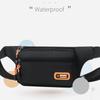 Waterproof Men's Waist Pack Adjustable Strap Sports Cross -body Bag Men's Chest Bag  Running