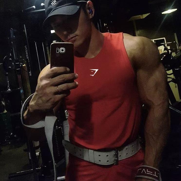 Gilet da Allenamento Senza Maniche Quick-Dry da Uomo Gymshark - Rete Estiva Girocollo