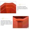 10pcs Elegant Bonsai Pot Lightweight Practical Flowerpot for Small Plants Office Home Use