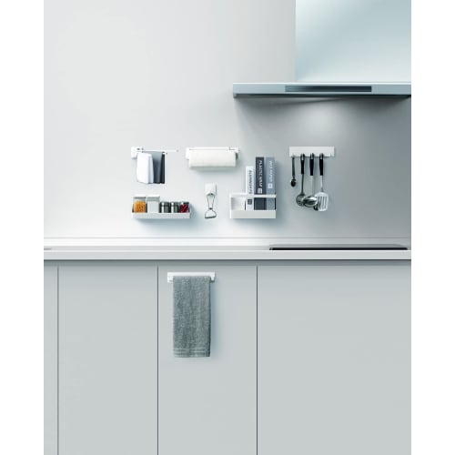 Posey Kitchen Dish Rack with 3 Suction Cups, White, K134114