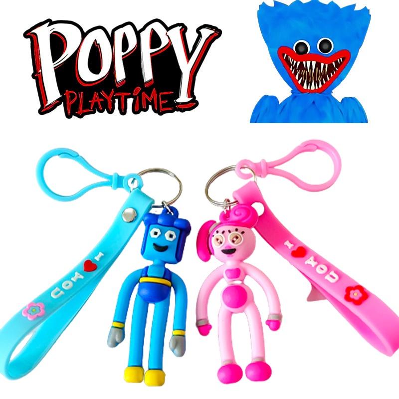 Playtime Mom Poppy Dad Keychain Threedimensional Doll Pendant Keychain Couple