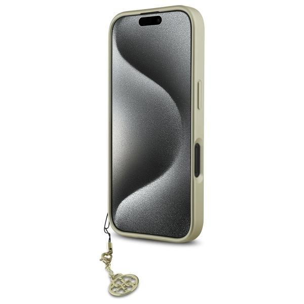Guess Guhcp16Sgf4Ggr Iphone 16 6.1      Czarny/Black Hardcase 4G Charms Collection