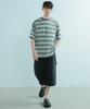 LOGSTORE Salt Washed Striped T-Shirt