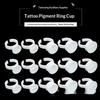 100Pcs Disposable Plastic Large Makeup Pigment Rings Tattoo Glue Holder For Nail Art Eyelash Extension