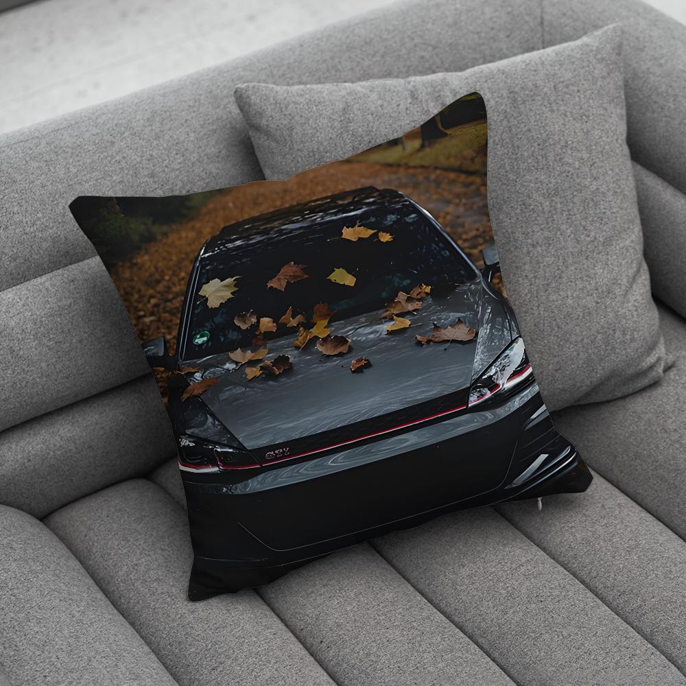 GGolf GGTI Car Pillow Case Soft Cushion Cases for Farmhouse Sofa Decor Home Decorations and Protector