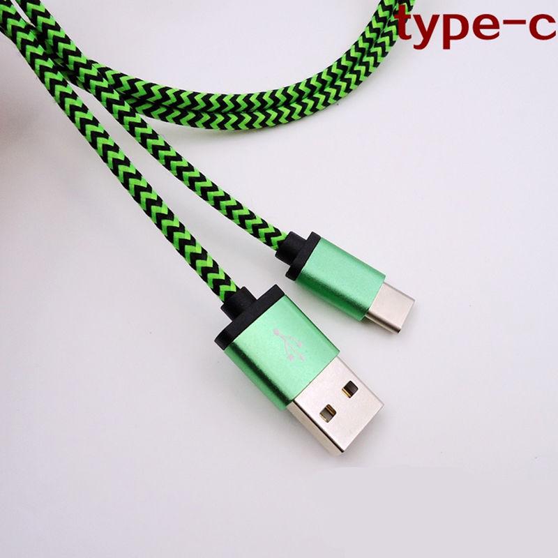 Buy Nylon Braided Rope USBC TypeC 3.1 Data Sync Charger Charging Cable Cord at affordable