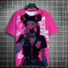 Classic Rock Nachruf 3D-Druck T-Shirts Herren Damen Hip Hop Trend Kurzarm Rundhals T-Shirt Oversized Y2k Oberteile Streetwear Herrenbekleidung
