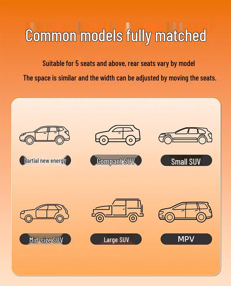 Universal Inflatable Car Mattress for Rear Seat or SUV Trunk