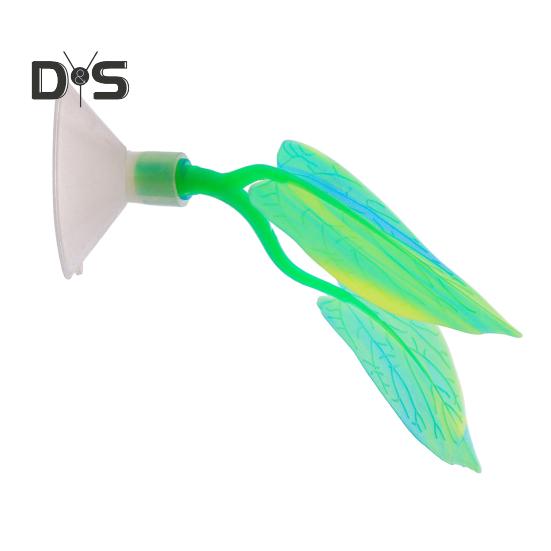 

Лист для нереста Betta, имитация аквариумного растения с присоской, реалистичная среда обитания рыб, лежак для отдыха в аквариуме зелёный