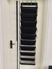 Door Hanging PVC Waterproof Multi-Pocket Storage Bag for Shoes