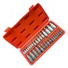 32pcs Hexagonal Bit Socket Set With 5/64-turn, 3/4-turn, And 2-turn 19mm Bit Sockets, Torque Wrench Adapters Hand Wrench Socket