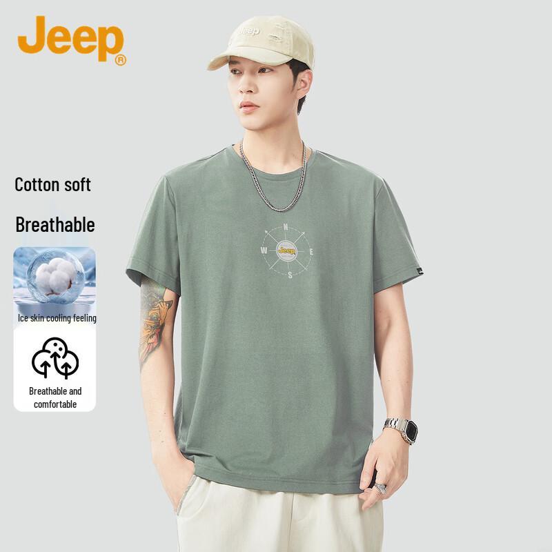 JEEP Men s Summer Casual Short Sleeve T-Shirt EUR 36
