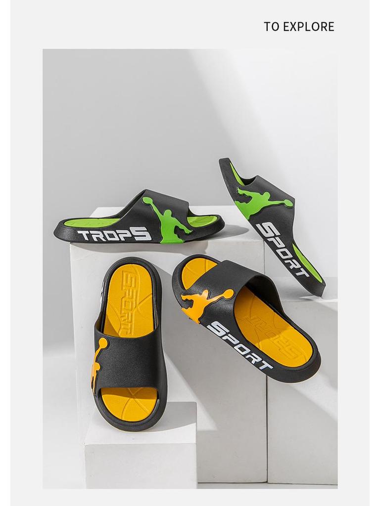 Non-Slip Summer Slippers for Boys - Trendy Indoor & Outdoor Footwear