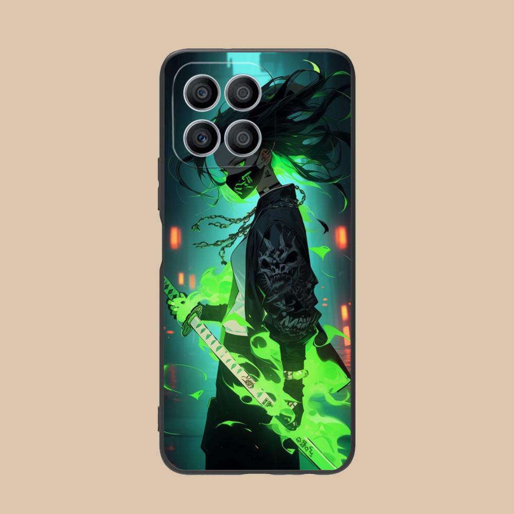 Anime Girl Mobile Phone Case for Honor 90 80 70 60 50 30 20 10 9 8 7 Pro S SE Lite 5G Colorful Printing Cover Smartphone