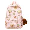Animal Capybara Backpack Large Capacity Capybara School Bag Portable Capibara Shoulder Bag  Outdoor