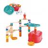 Construction Toy - Hape - Quadrilla Stack Track Bucket Set - Child - 4 Years - Unisex - White