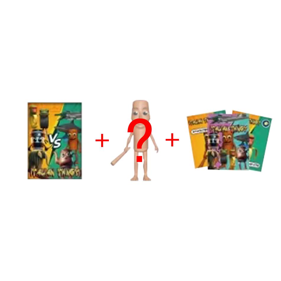 Anime 6 Peças/Conjunto Figura Tung Tung Sahur Boneco de Ação Embalado Kits de Boneca Coleção Modelo de PVC Brinquedo Atacado Presente de Aniversário Infantil