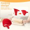 1/3pcs mix Silicone Flour Funnel for Kitchen Baking Aid Standing Mixer Foldable Flour Funnel Attachment Dishwasher Safe