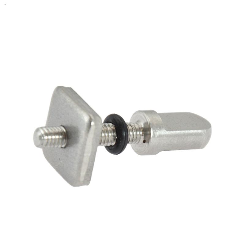 2pcs Surfboard Tail Fin Screw 316 Stainless Steel Plug-in Hand-tightening Fixture Sup Surfboard Fin