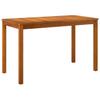 5 Piece Garden Dining Set with Cushions Solid Acacia Wood