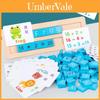 Wooden Alphabet And Number Learning Blocks Educational Toy For Preschool Kids