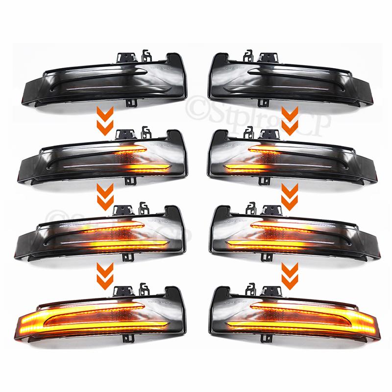 For Mercedes Benz CLA Class C117 2014 2015 2016 - 2018 Auto parts dynamic LED side mirror indicator light streamer turn signal
