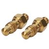 2 Pcs   Alloy Oil Disc Brake Bleed Nipple Exhaust Screws Set for Road   Accessories