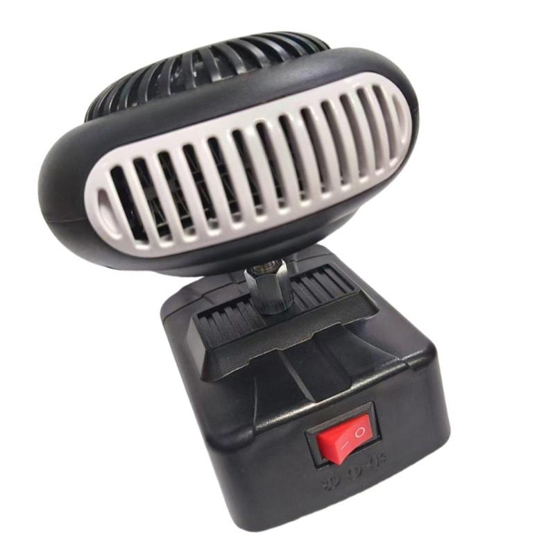 Portable Small Space Heating Machine Battery Powered Defroster For Car Window Desktop Heating Fan For Indoor Outdoor Use