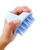 Haar-/Kopfhautmassagegerät aus Silikon, Haarbürste, Kopf, Körper, Kopfhautmassagebürste, Haarwäsche, sauberer Kamm, Bad, SPA, Dusche, Massagebürste