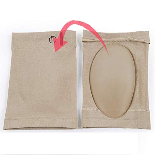 Shufearo Kompressions-Fußgewölbestütze mit bequemen Gelpolstern, Fußgewölbebandage für Plattfüße, Gepolstert, Plantarfasziitis-Manschette, Schuh-Einlegesohle, Hilft