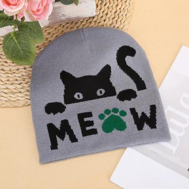 Knit Hat Beanies Pullover Warm Skull Caps Knitted Hat Party Club Accessories