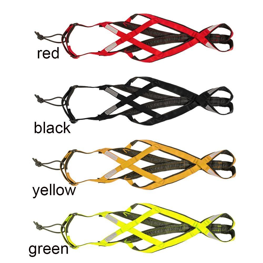 Waterproof Dog Sledding Harness Reflective Pet Sledding Skijoring Harness Big Large Dogs Weight Pulling Vest For Pet Training