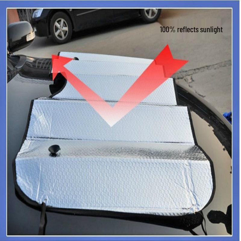 Großer Fahrzeug Frontscheiben Sonnenschutz - Wärmeisolierende Sonnenblende