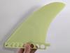 17cm Center Fin Safety Flex Soft 7" for Longboards, SUPs, Paddleboards, AirSUP, Surfboards by saruSURF (Yellow)