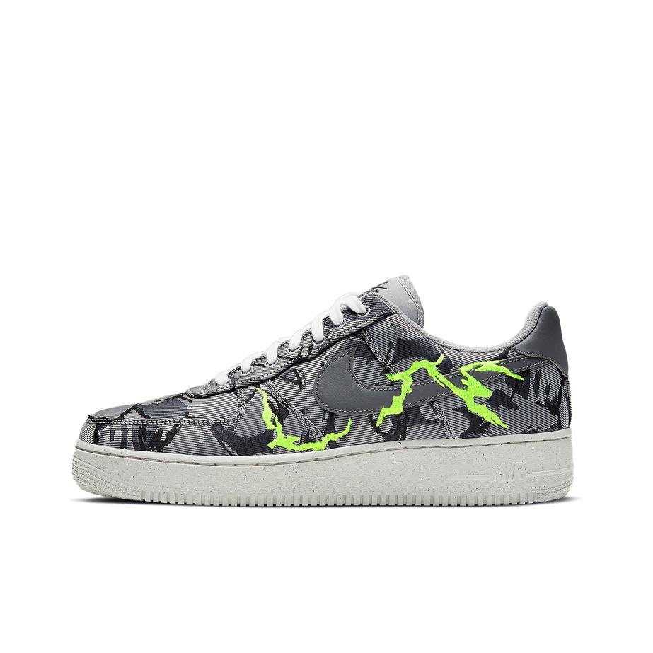 

кроссовки Nike Air Force 1 Low 07 LX Light Smoke Grey Camo Embroidery CV1725-001