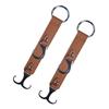 Car Hook for Headrest, Car Seats Back Storage Hook for Headrest, Headrest Leather Hook for Purses and Bags