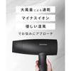 Salonia Speedy Ion Hair Dryer High Airflow Fast Drying Lightweight Negative Ion SL-013AGR Gray