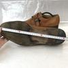 Hergestellt in Italien Massimo Germani Leder McKay-Methode Monk Strap U-Tip Moc Braun Größe 46 27.5-28.0 Business-Kleiderschuhe(GEBRAUCHT)