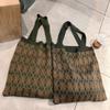 01 New Cute Hyunya Style Student Knitted Portable Tote Bag Wool Shoulder Women's Cloth Bag