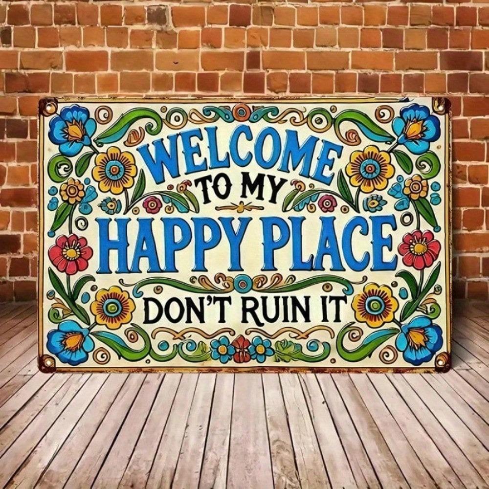 Funny Metal Tin Sign Wall Decor Home Bar Cafe Garage Farmhouse Novelty Art