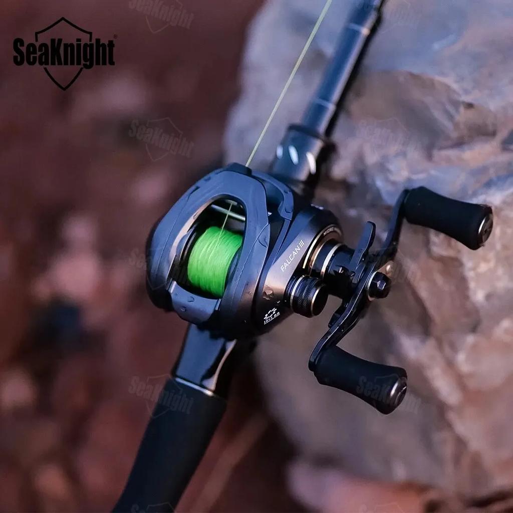 NM Baitcasting Fishing Reel for River & Lake Right Hand Use 8 Bearings 7.6:1 Gear Ratio