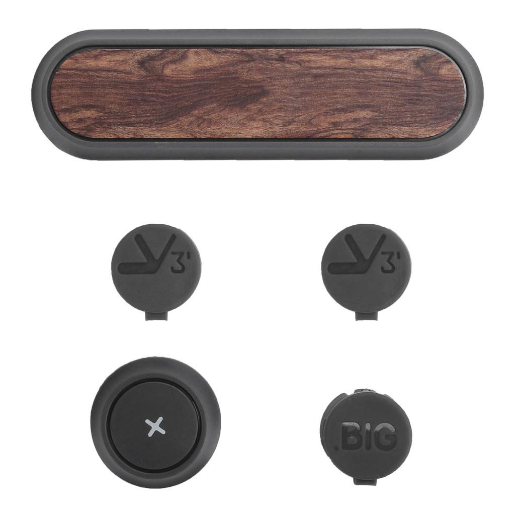 Magnetic Cable Clips Multipurpose Desktop Cord Management Organizer for Home Office Car UseWalnut