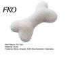 Sound Producing Dog Toy Plush Squeaky Bone Toy, Soft Lamb Wool Chewing with Built-in Sound, Washable Interactive Fetch Chew for Small Medium