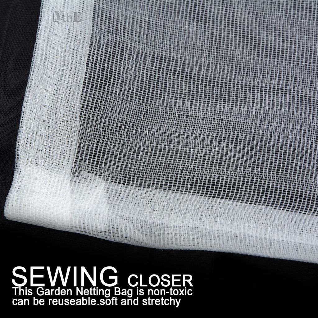 50pcs Reusable Garden Plant Fruit Protection Bags for Grapes Trees Insects Mosquito Bug Plant Covers Bag Flower Mesh Netting Bag