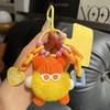Adorable Plush Keychain DIY Cartoon Character Bag Charm for Backpack Keys