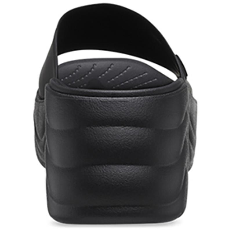 Crocs EVA Skyline Slide Sandals 'Black' Women's