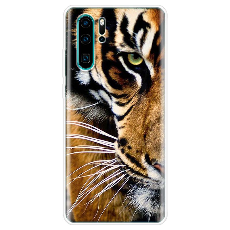 Wilder Tiger Tier Abdeckung Telefon Fall Für Huawei Y5 Y6 Y7 Y9S P Smart Z 2019 Honor 10 Lite 9 20 9X 8S 8X 8A Pro 7A 7X Coque