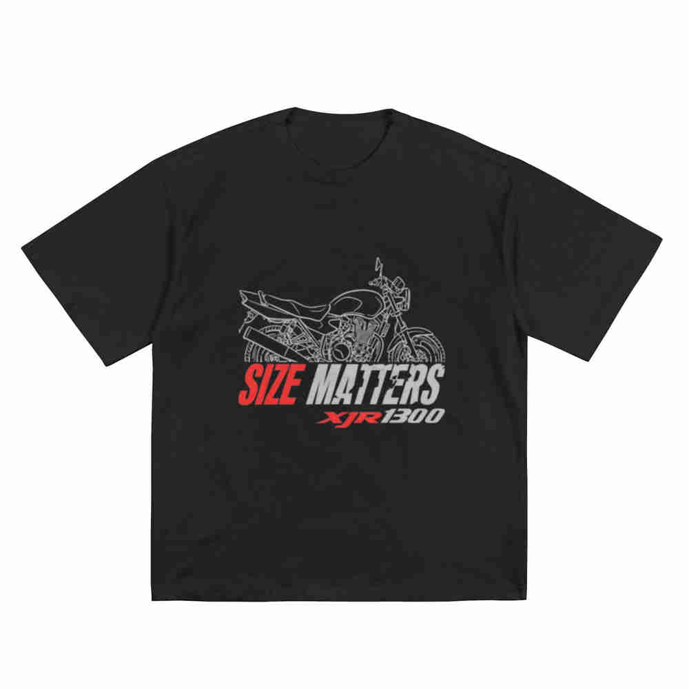 XJR1300 Motorcycle Logo Short Sleeve Tee 100% Cotton T-Shirt