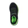 Skechers Kids Boundless Non-Slip Durable Low-Top Running Shoes Kids sneaker Black Green 403718L-BKLM